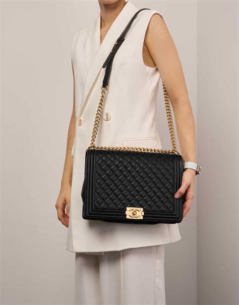 boy chanel flap bag metallic calfskin|chanel jumbo flap bag price.